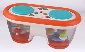 Baby musical double drum toy early education educational interactive light up toy for toddlers