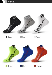 Mens athletic low cut sports socks breathable cotton ankle socks activewear 6-pack
