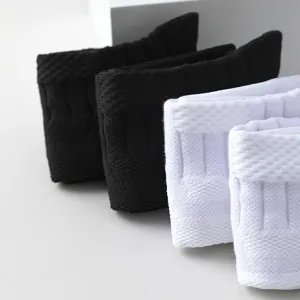 Chaussettes de sport homme respirant coton rembourre course fitness chaussettes mode