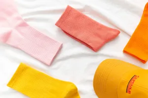 Colorful women long socks candy color cotton mid tube socks sweet daily wear socks set