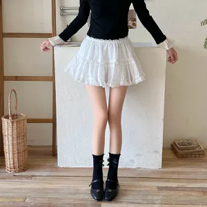 Sweet women socks Korean cute lace bow mid tube socks autumn winter fashion casual hosiery