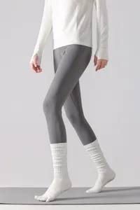 Professional non-slip five finger yoga socks women pilates grip toe socks sportswear