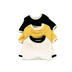Warm fleece pet sweatshirt for small dogs and cats, solid color winter dog clothes main view.