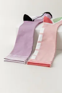 Knee high athletic fashion socks detail, trendy slim-fit women long stockings for daily wear