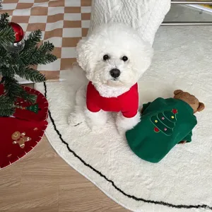 Détail de sweat à capuche en polaire pour animal de compagnie pour petits chiens.