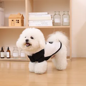 Cute small dog raincoat pet clothes summer dinosaur costume cute puppy apparel breathable outfit