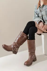 Kniehoge slouch sokken voor dames, gezellige winter laarzen sokken, stijlvolle lange beenwarmers.