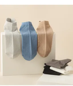 Men summer mesh breathable low cut boat socks casual short socks comfortable set