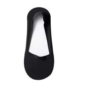 Women ice silk invisible socks summer shallow mouth anti-slip thin cotton bottom boat socks