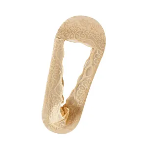 Summer thin lace invisible socks for women, low-cut anti-slip shallow mouth boat socks.