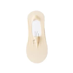 Women's ultra-thin shallow no-show summer socks, breathable nude invisible sock design.