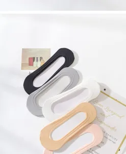 Women low cut invisible boat socks summer thin ice silk anti slip short socks detailed view