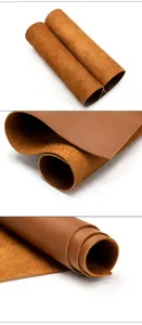 Premium thick crazy horse genuine leather cowhide material for handmade DIY crafts.