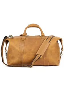 Borsa da viaggio vintage in vera pelle per uomo, grande borsa weekender per bagaglio.