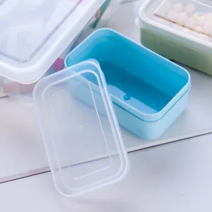 Plastik Frischehaltedose tragbare Bento Box Kueche Kuehlschrank Lebensmittellbehälter Haupt