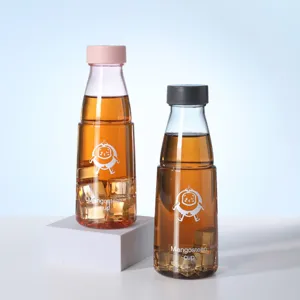 Minimalist portable plastic water bottle, high aesthetic sports water cup for outdoor use