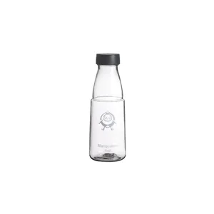 Minimalist portable plastic water bottle for outdoor sports daily use clear cup lightweight