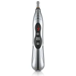 Oplaadbare elektronische acupunctuurpen meridiaan massage stick met digitale display