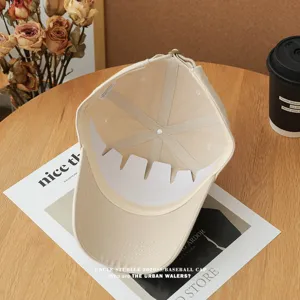 Solid color soft top baseball cap for men and women, casual cotton adjustable sun hat for daily wear.
