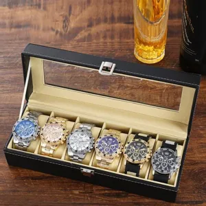 Herren Business Quarz Armbanduhr Blaulichtglas Legierung Analog Digital Klassisch Rund Uhr Für Täglichen Büro Pendeln Minimalistisch Elegant Zifferblatt Uhr