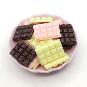 Accessori per Blocchi di Cioccolato a Simulazione di Resina DIY per Decorazione di Torte Oggetti di Scena per Fotografia
