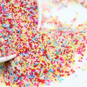 Simulation Pâte Polymère Vermicelles Colorés Bâtonnets de Chocolat Pour Colle à Crème Accessoires DIY Décoration de Nourriture