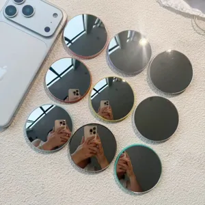 Magnetischer Telefon-Rückspiegel Reise-Vlog Selfie-Requisite Weitwinkel-Konvex-Reflektierender Kleiner Rundspiegel Smartphone-Zubehör