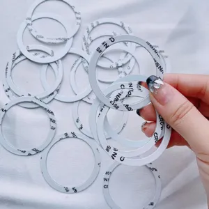 Universal Metal Iron Magnetic Ring Plate Sticker For MagSafe Wireless Charging Mobile Phone Holder Back Sticker Adapter