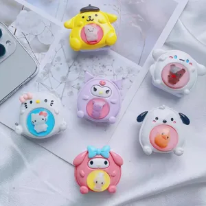 Χαριτωμένες βάσεις τηλεφώνου Sanrio με καθρέφτη Hello Kitty και My Melody