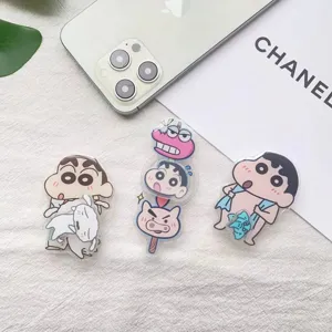 Crayon Shin-chan Cartoon Acryl Expandable Phone Grip mit niedlichen Charakter Designs