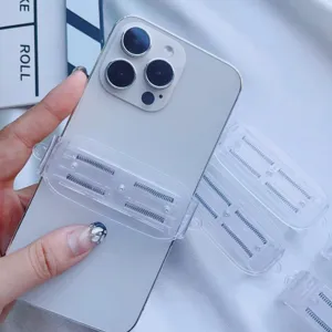 Transparente DIY Handy-Rückenclip-Zubehör für personalisierte Handyhüllen. Universell.