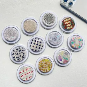 Vielfalt an laser-schalenpapier bemalten epoxy magnetischen Handyhaltern