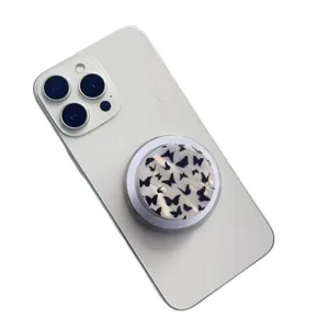 Magnetische Handyhalterung mit Schmetterlingsmuster und Magsafe-Funktion für Smartphones