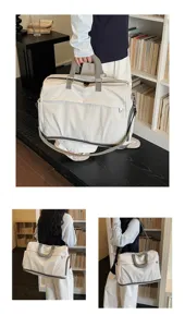 Große Reisetasche mit NassTrocken Trennung, ideal für Fitness, Sport und kurze Wochenendausflüge.