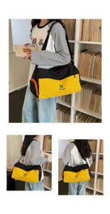 Large capacity travel duffel bag for women and men, lightweight gym sports waterproof bag.