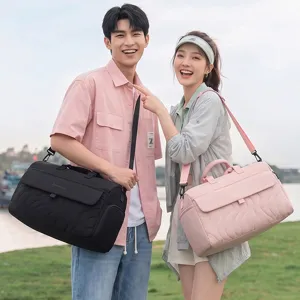 Waterdichte Nylon Reistas Droog Nat Scheiding Sport Fitness Tas Bagage voor Unisex