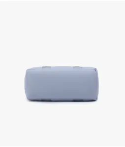 Light blue small fitness duffel bag travel sports gym bag casual polyester storage bag