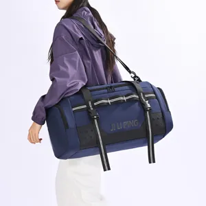 Large Capacity Travel Duffel Bag Waterproof Gym Sports Bag With Wet Dry Separation Shoe Compartment For Men Women
