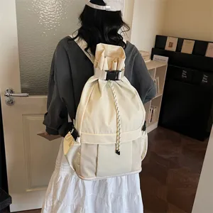 Multifunktionaler Kordelzug Rucksack Lässige Reise Sporttasche Badminton Schläger Basketball Tasche Unisex