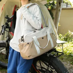 Large capacity travel duffel bag outdoor camping storage bag lightweight sports luggage bag