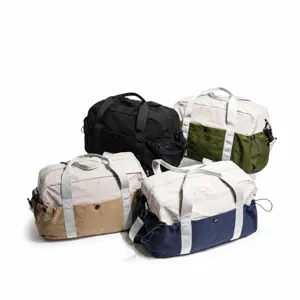 Large capacity travel duffel bag outdoor camping storage bag lightweight fitness gym bag