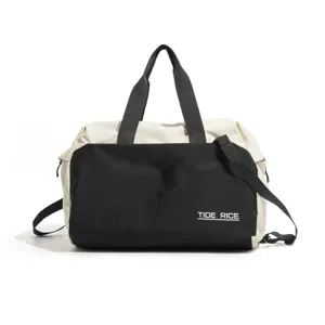 Large capacity travel duffel bag waterproof sports gym weekender bag for short trips.