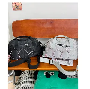 Waterproof outdoor sports travel duffel bag for men and women, lightweight gym fitness training bag.