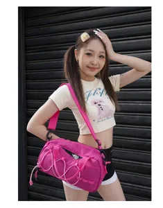 Waterproof outdoor sports duffel bag for unisex trendy casual gym swimming travel commuting.