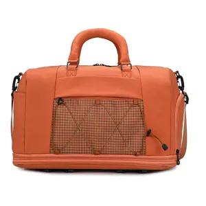 Large capacity travel duffel bag lightweight portable luggage bag for short trips storage