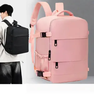 Sac à dos de voyage grande capacité pour hommes et femmes, sac pour ordinateur