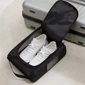 Tragbare Reise-Schuhtasche Wasserdichte Sport-Silhouetten Schuh-Aufbewahrungstasche Mit Griff Für Fußball-Basketballstiefel