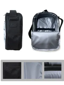 Detailansicht der Thermo-Silberfutter-Innenseite der tragbaren Monster-Lunchtasche