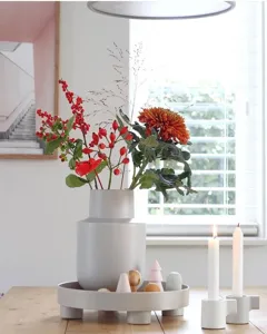 Nordic style decorative tray with minimalist design, perfect for home storage and display use.