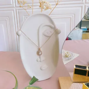 INS style face jewelry display stand irregular mirror necklace holder showcase prop photography